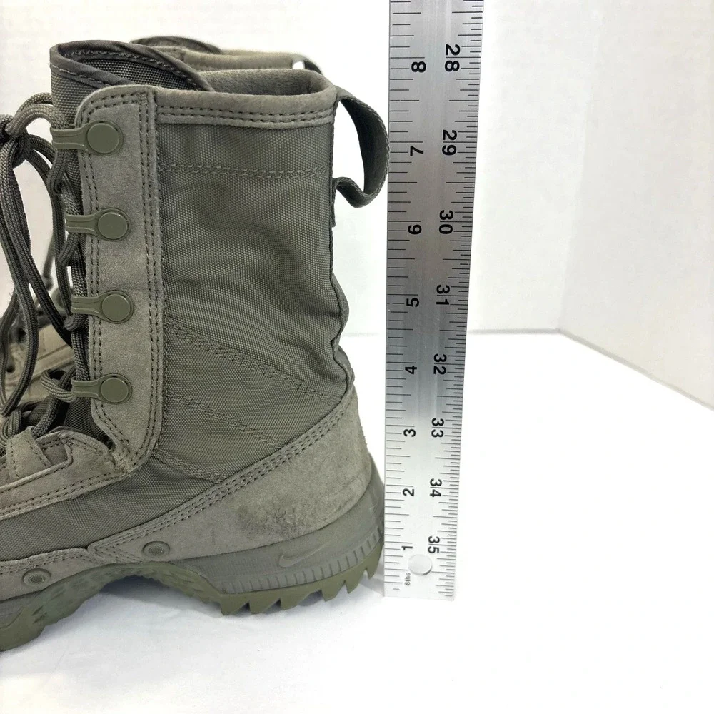 Nike SFB Tactical Combat Boots Mens 5.5 Womens 7.5 Green Suede Lace Up Military